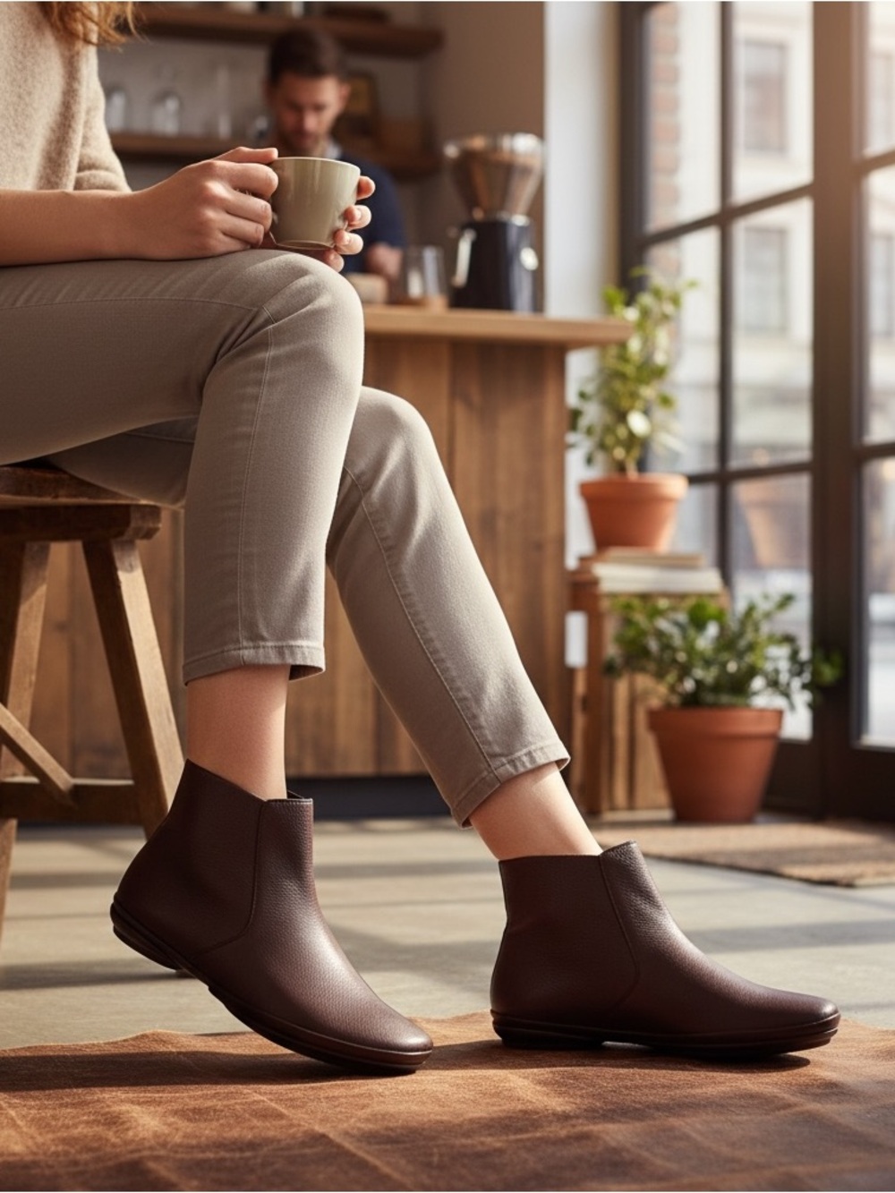 CAMPER
Right Camper leather ankle boots